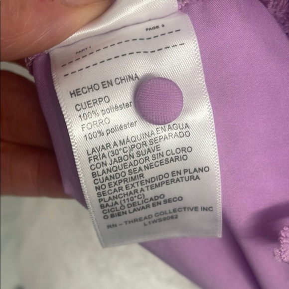Laundry By Shelli Segal Purple Lace Sleeveless Blouse. Fitted Sz S - Picture 10 of 10